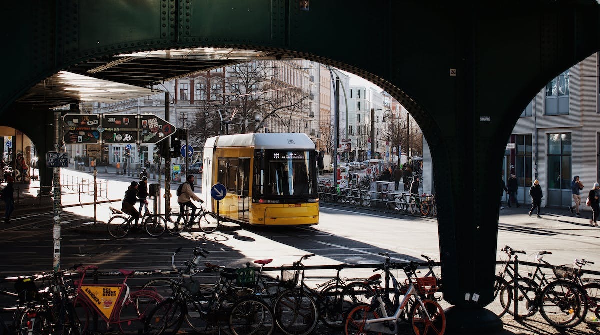 vélo  tramway