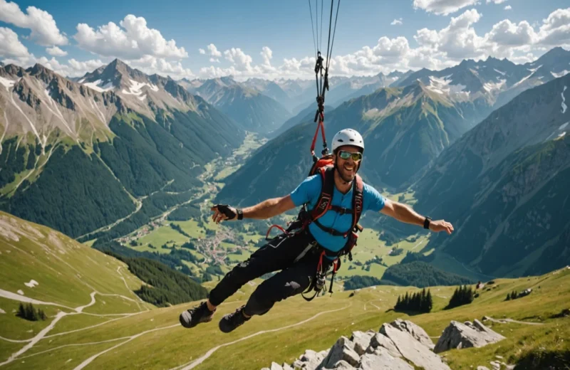 Vivre un été plein d’adrénaline à La Plagne : entre parapente, canyoning et tyrolienne