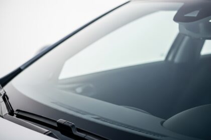 pare-brise d'une voiture