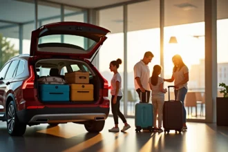 Organisation d'un voyage en famille nombreuse avec enfants et bagages