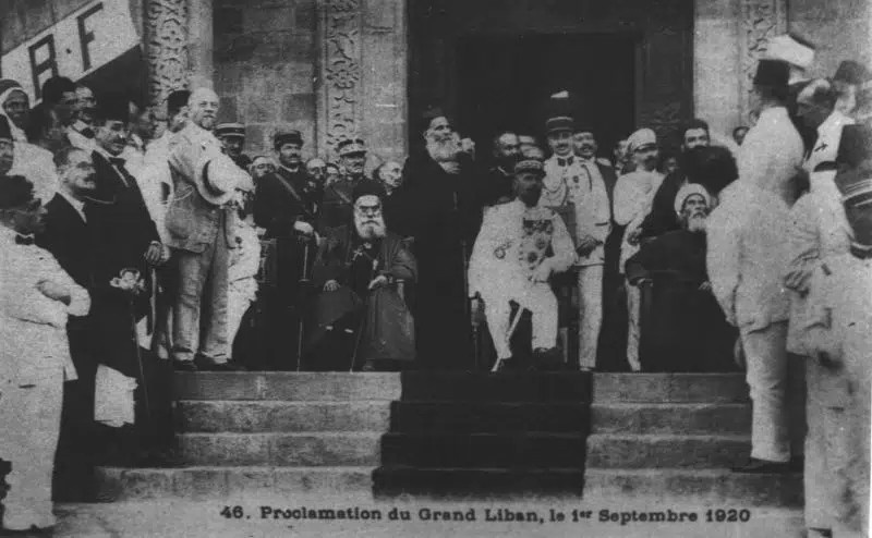 Quand a été créé le Liban ?