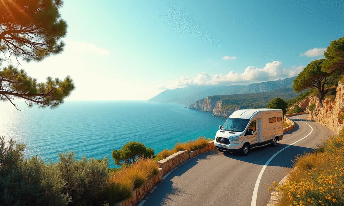 Les plus beaux panoramas à admirer en camping-car le long de la Côte d’Azur