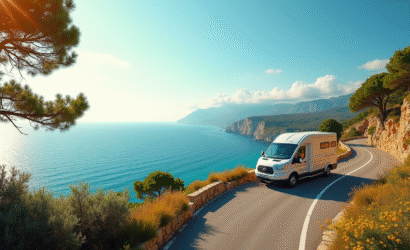 Les plus beaux panoramas à admirer en camping-car le long de la Côte d’Azur