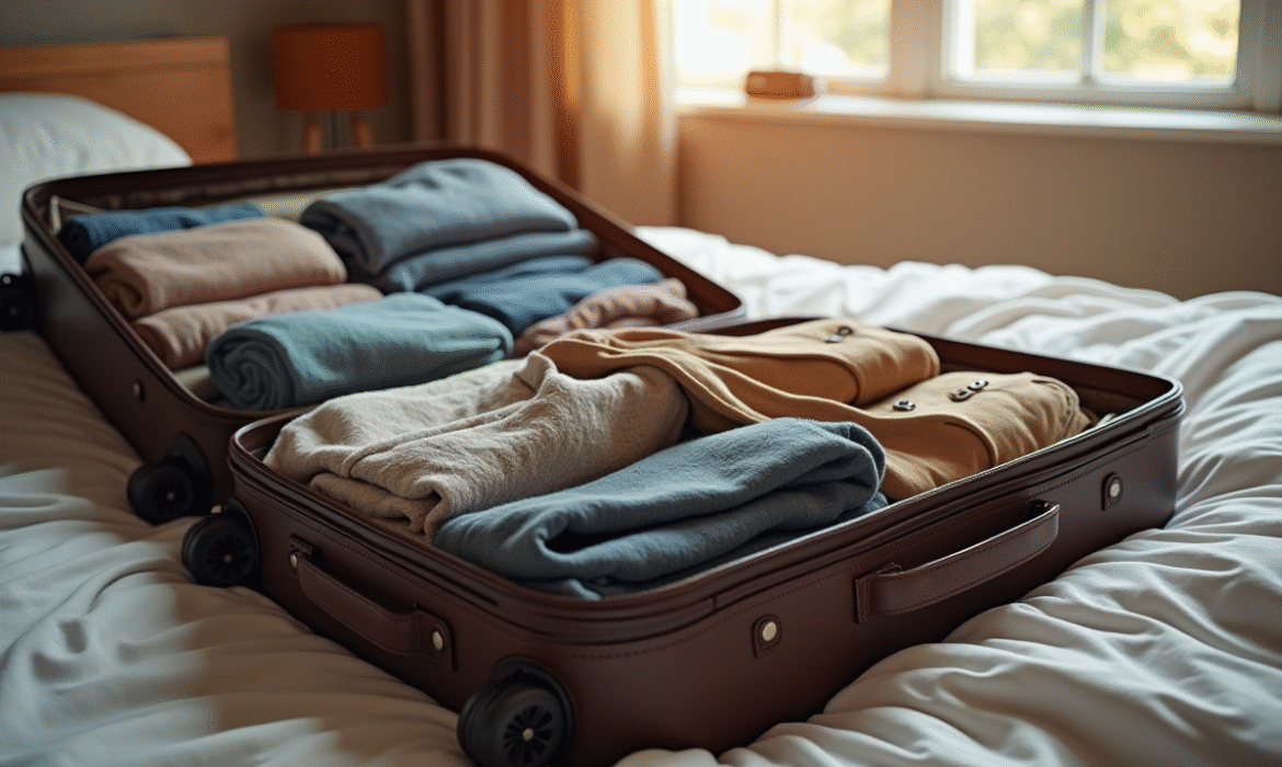 Comment agencer efficacement sa valise de taille moyenne pour un voyage éclair