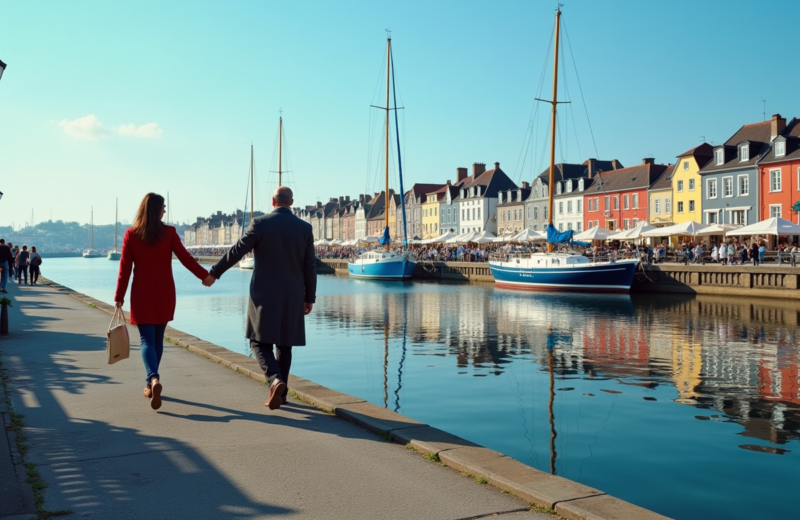 Que faire à Honfleur : flâneries romantiques dans le vieux bassin