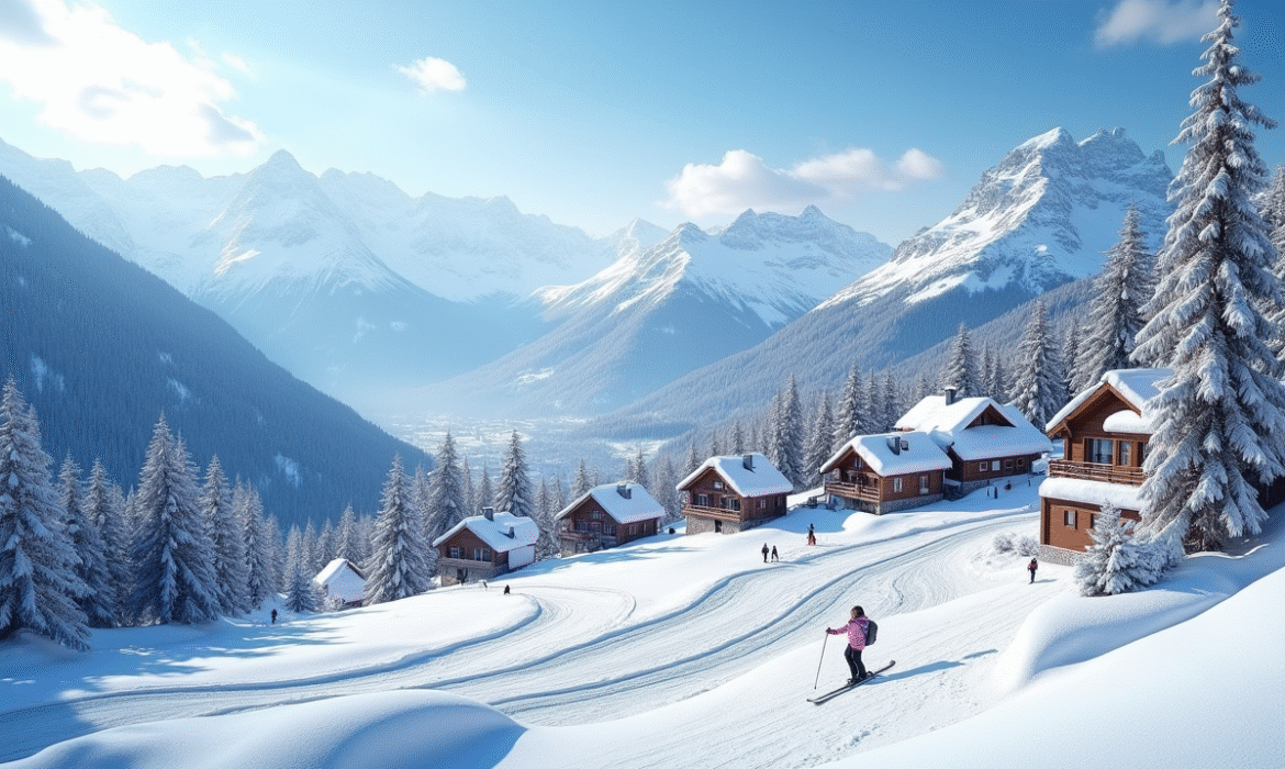Escapade enneigée : découvrez les meilleures stations de ski près de Paris