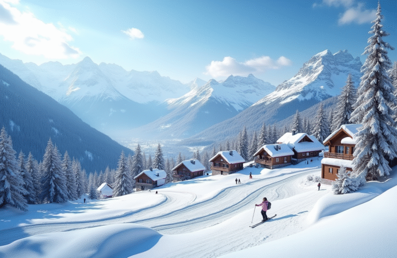 Escapade enneigée : découvrez les meilleures stations de ski près de Paris