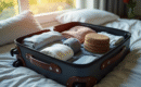 Emplacement trousse toilette avion : astuces rangement bagage cabine