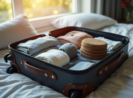 Emplacement trousse toilette avion : astuces rangement bagage cabine