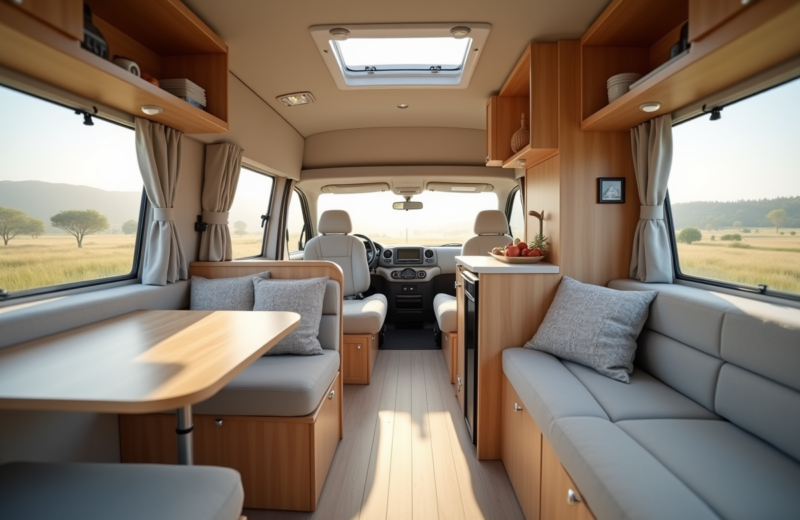 Petite caravane deux places : astuces pour un agencement ingénieux
