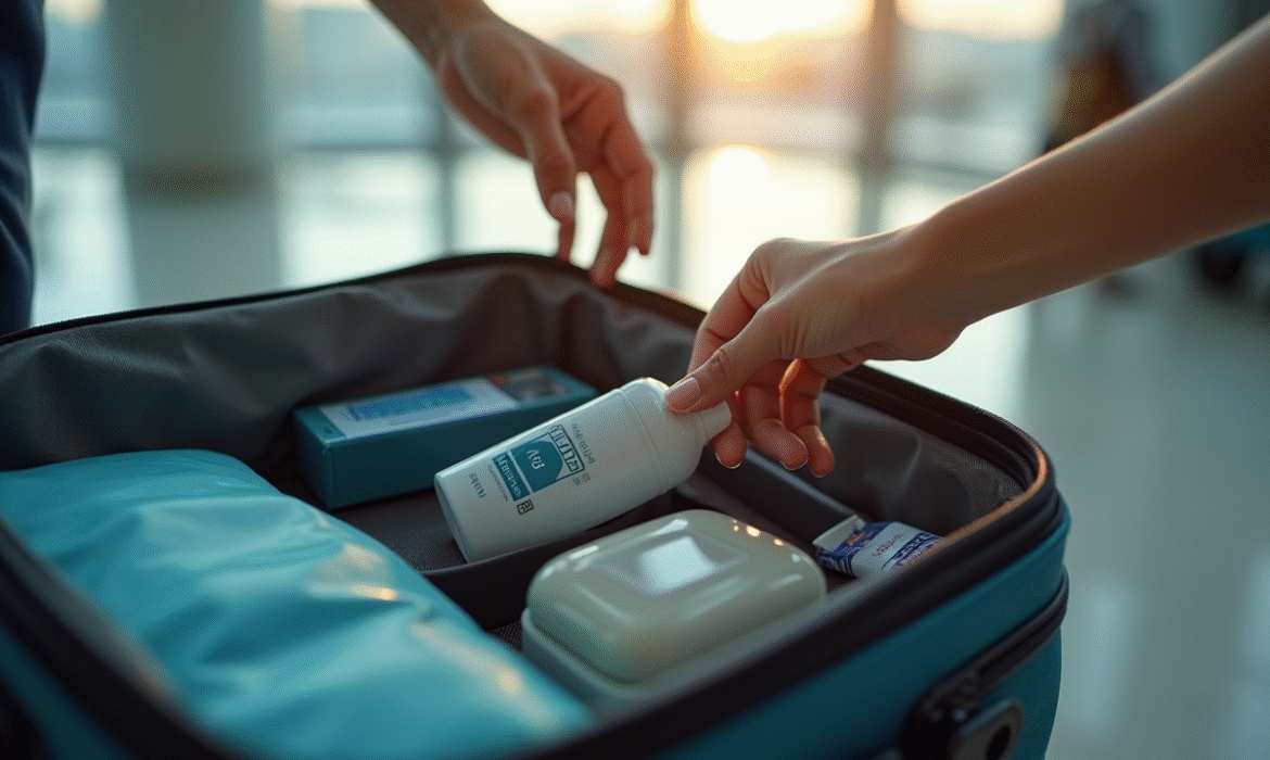 Déodorant en avion : règles à connaître pour votre bagage cabine