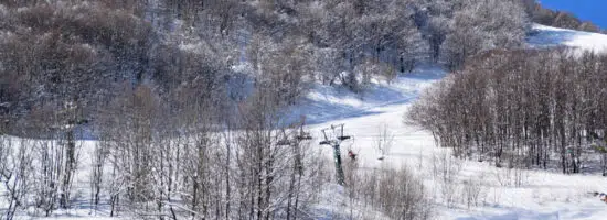 ski près de Monaco