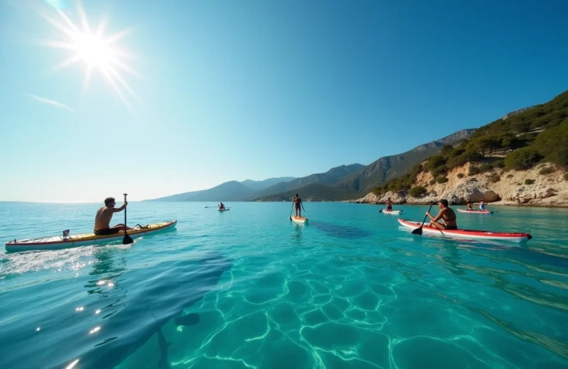 Découverte de la plage des Lecques : activités nautiques et détente assurée