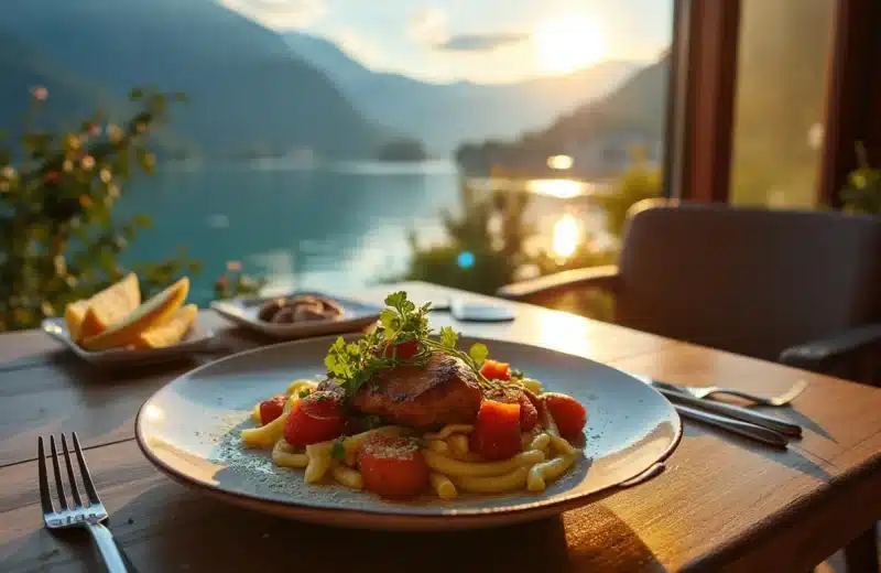 Les trésors culinaires d’Aix-les-Bains : restaurant au bord du lac