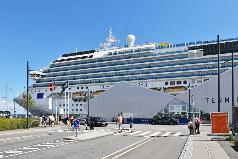 Le port de Copenhague en croisière avec MSC